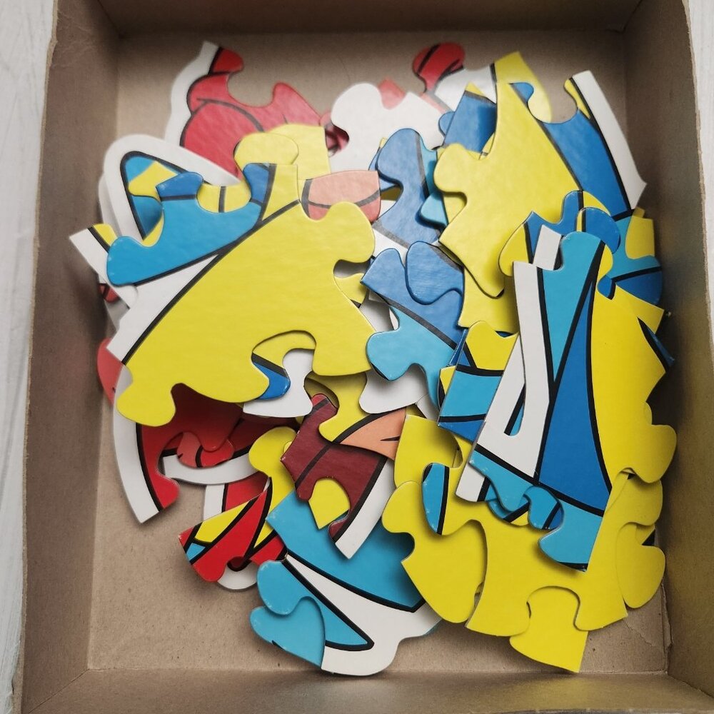 Vintage Disney 90s The Little Mermaid Flounder Sebastian My Size Puzzle - Picture 7 of 8